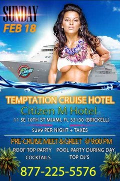 Temptation Pre-Cruise Hotel 2024