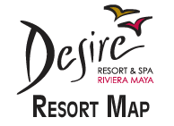 Desire Resort Riviera Maya Resort Map