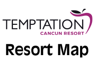 Temptation Cancun Resort Cancun Resort Map